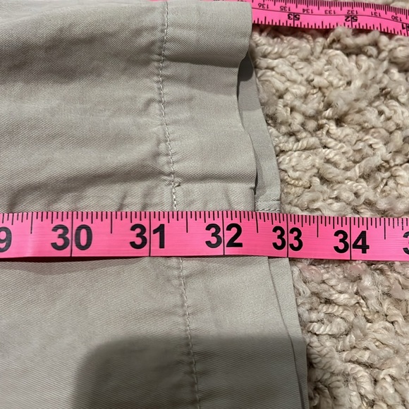 Save Khaki Flat Front Men's Chino Pants 36 Waist 32 1/2" Length - Picture 7 of 9